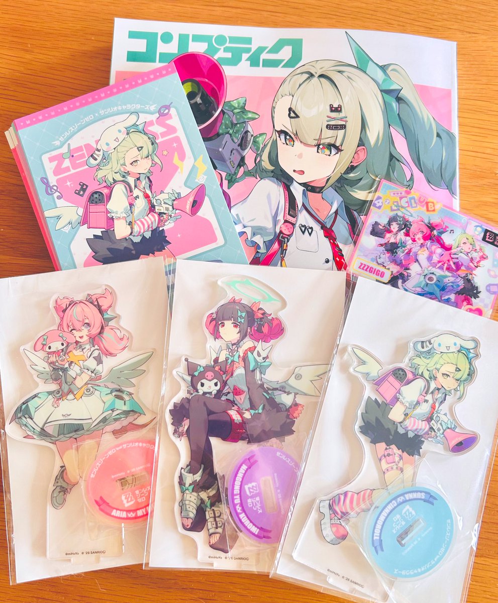 GiGOのゼンゼロ×サンリオコラボ 友達と開店待ち参戦してきた