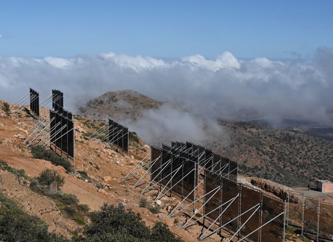 chriskirwa's tweet photo. To Leadership of Northern Region in Kenya 

In Morroco there is a method they use called Fog Collection (CloudFisher): 

This is the world’s largest operational fog-harvesting project, utilizing over 600 square meters of mesh netting on Mount Boutmezguida. 

These nets capture water from the fog that regularly covers the region, producing up to 37,000 liters of water daily, which serves hundreds of people.

Take time to study how they do it as you explore ways to ensure your residents have water to survive the droughts.