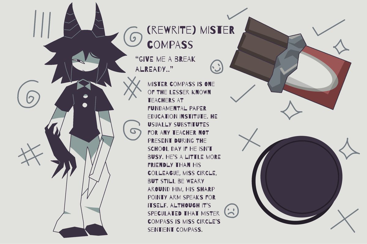 Mister Compass FPE Rewrite AU
#fpe #fundamentalpapereducation #art
