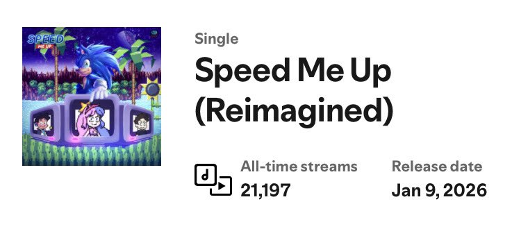 InPHYLtrator's tweet image. Over 20k streams in the first month!!!
🔥🙌🏼🔥
一カ月間ぐらいに2万回以上再生されました！
@Abug_Ongaku @HotlineSehwani 
#SonicTheHedgeghog #sonic #speedhouse #speedhousemovement #SonicRacingCrossWorlds 
#ソニック