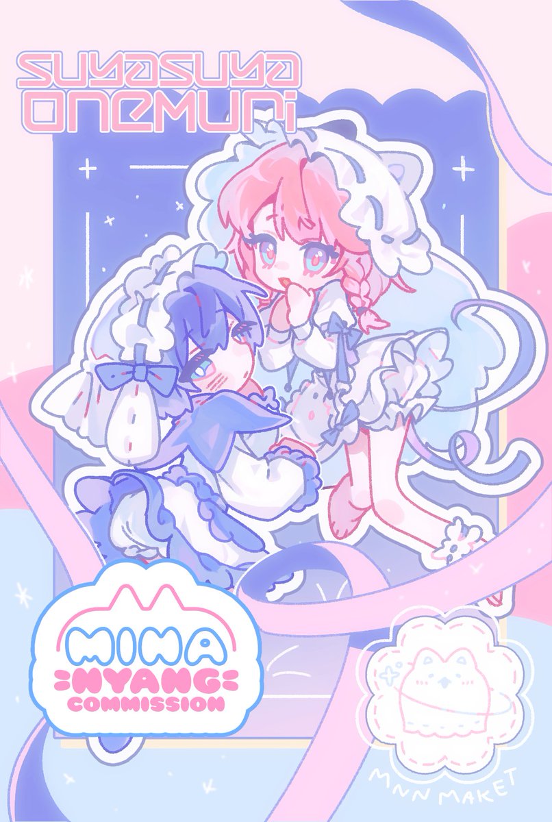 mnn_neko's tweet image. [Rt 추첨 후 크레페 5000원권 드립니다] 안녕하세요? 미나냥입니다!💕
제가 이제 보니 커미션 작업수가 100개를 넘었더라구요!
감사에 보답하고자, 일러스트 커미션 가격을 10000원씩 할인해서 받고 있습니다!(3월 15일까지)
동화+키치발랄 분위기를 그립니다!
많관부!

kre.pe/d74m