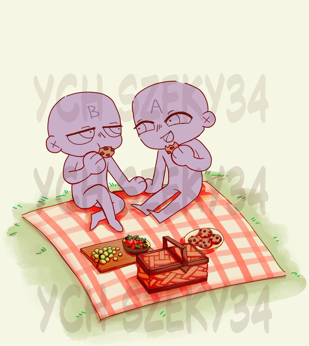 Szeky34's tweet photo. 💝VALENTINE YCH 💘
 (4 SLOTS ONLY for guaranteed delivery by the 14th)

- two characters for 20 USD !

DM if you're interested!! (Payment via PayPal)

#YCH https://t.co/mEGc8kOpOi