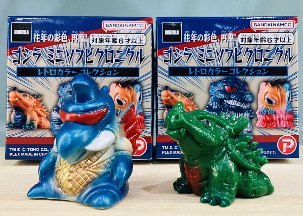 5階売場に新入荷🎵 #プレックス 「ゴジラ ミニソフビクロニクル