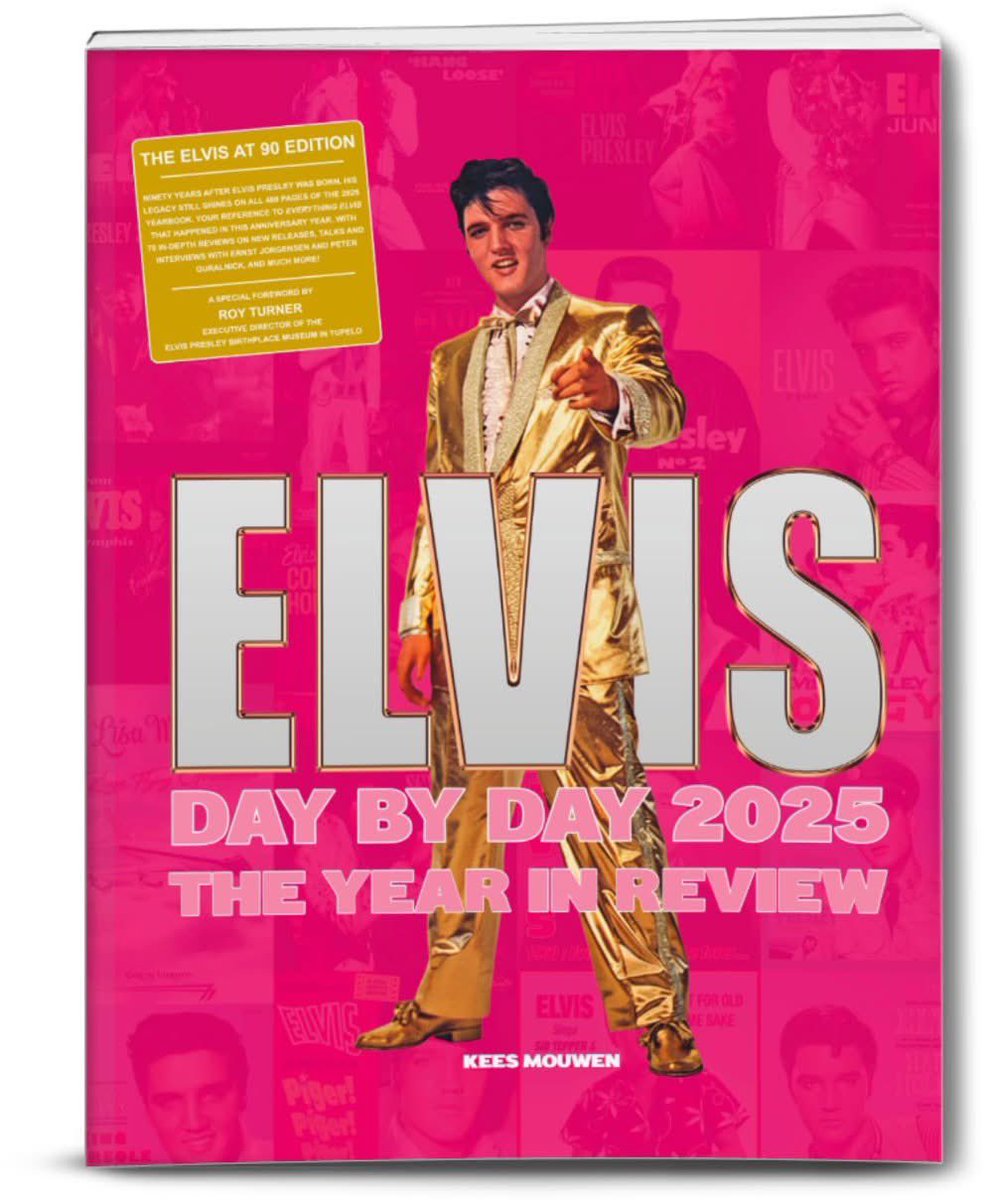 elvisdaybyday's tweet photo. The yearbook you have been waiting for all year long, has been released! 'Elvis Day By Day 2025 - The Year In Review', the 9th volume in the series, is now available as a paperback from https://t.co/WWxgzhyeak https://t.co/8sVmcZlcWy