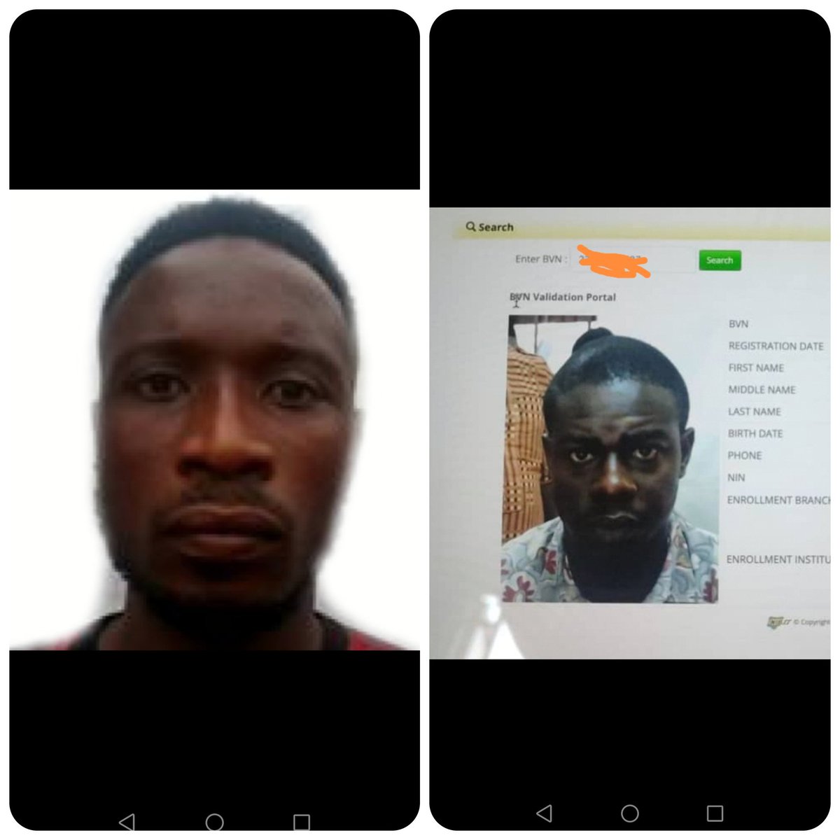 collboy762736's tweet photo. A police officer is supposed to be a solution, not a predator. Inspector Ita Edet, by using his position at Zone 2 Onikan to facilitate fraud, has shattered that trust. Emmanuel Ezeh Nnanna executed the theft. They must be arrested. @BenHundeyin @PoliceNG_CRU https://t.co/R9DU82MBVy