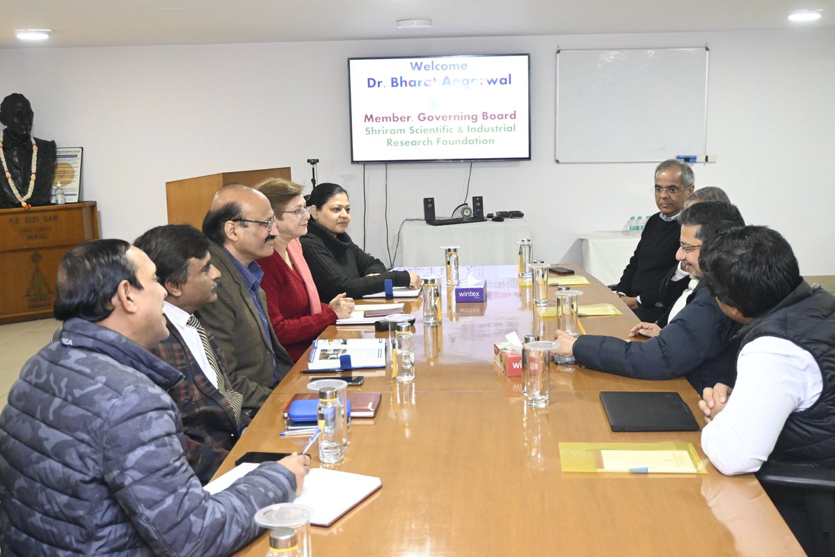 Shriram Institute for Industrial Research tweet media
