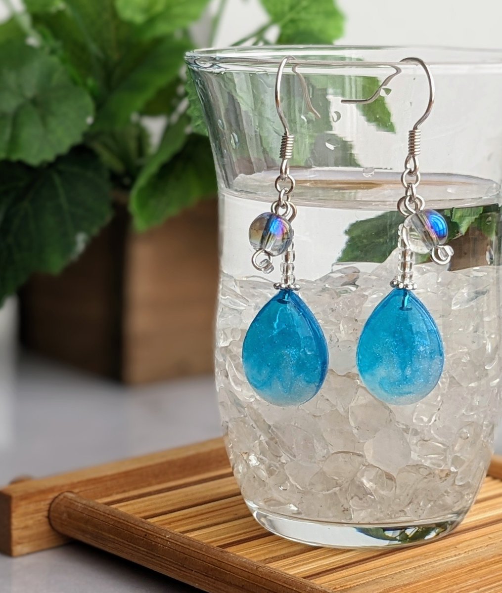 #水に関係あるやつ 
#365DIYtheme 

水滴💧

#ハンドメイド好きさんと繋がりたい