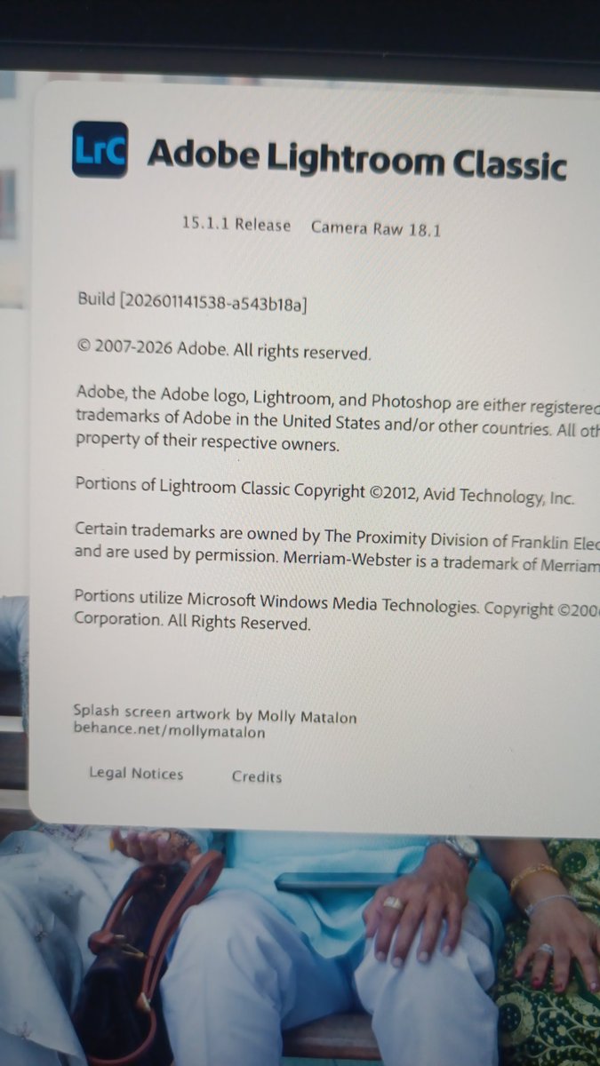 AvinashPadoti's tweet photo. @AdobeCare I have Lightroom classic 15.1.1 and still i am facing the problem, https://t.co/wOw6Px9YSI