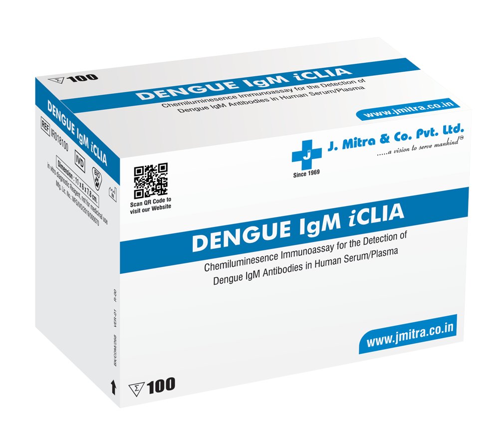 Dengue IgM iClia is a chemiluminescent microparticle immunoassay designed for in vitro qualitative detection of Dengue IgM antibodies in human serum or plasma and is used as a screening 

Learn More...zurl.co/c04Uf 

#DengueIgMiClia  #Jmitra #Biotech #BioTechnology