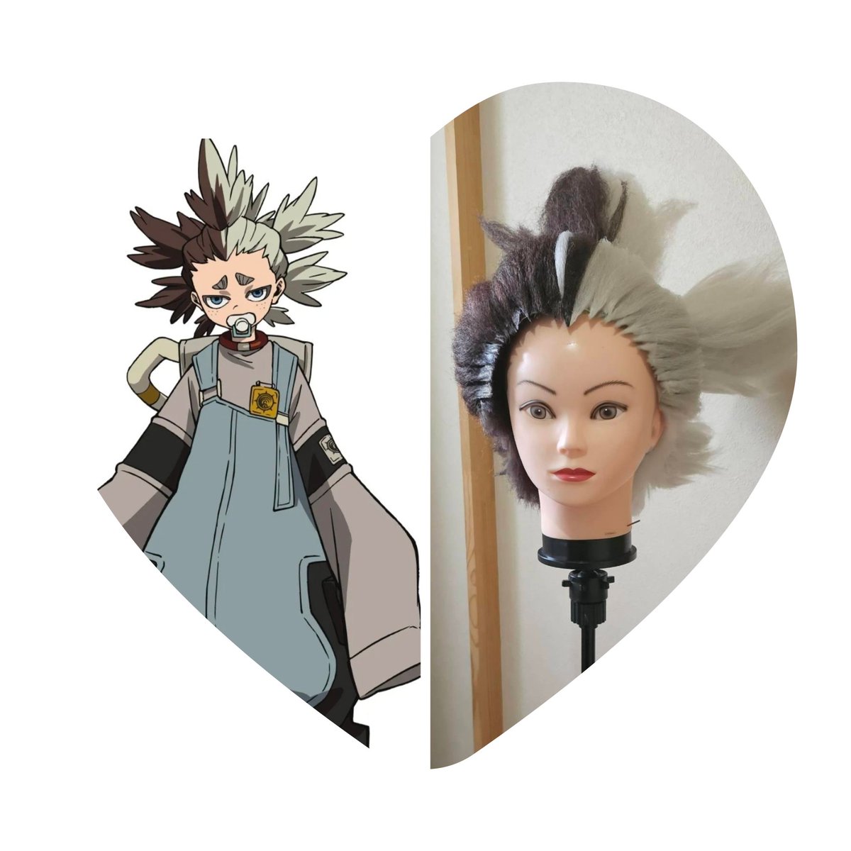 あと少しで完成…やっぱりヘルメットは、難しい😭😱😫