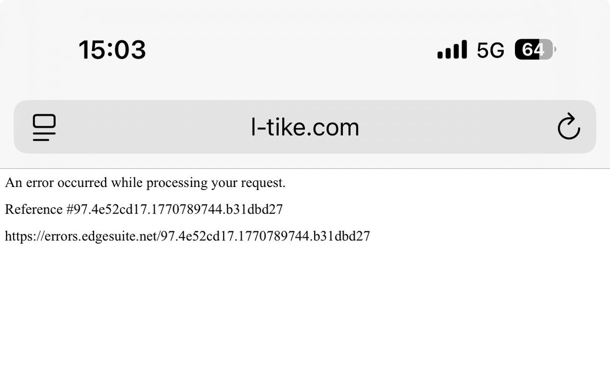 今までこんな表示見た事ないわ💢