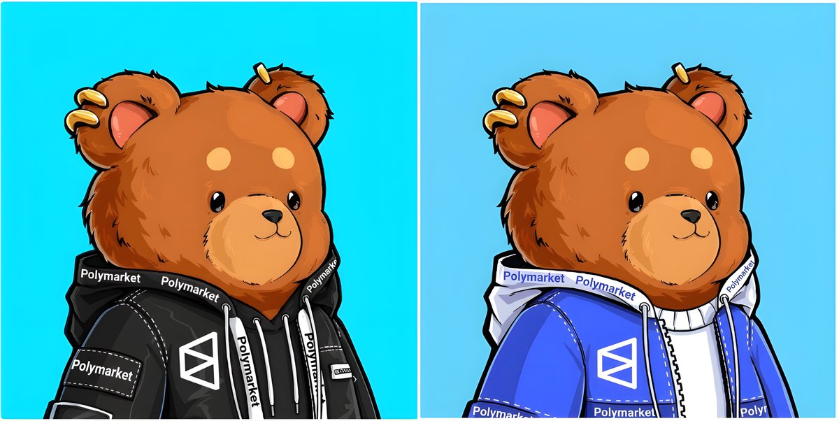 crypt0b3ar's tweet photo. Cool service for Polymarket creators!

@Poly_Drip lets you quickly style your pic to the hottest niche! In a minute, it'll dress your character in black-and-white or blue tones with Poly branding

Looks really clean, I especially liked it in light blue with white hood

Use it! https://t.co/PlF6LMXB4G