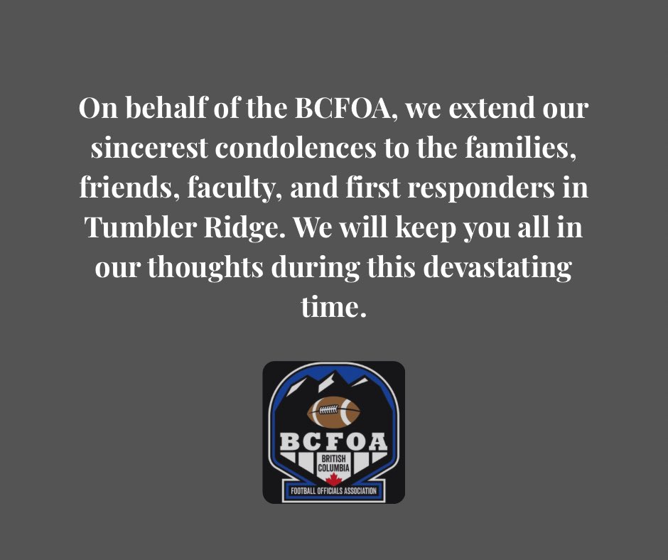 BC Football Officials Accociation tweet media