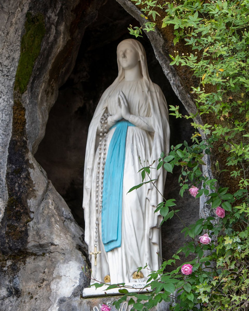 Sanctuaire Notre-Dame de Lourdes tweet media