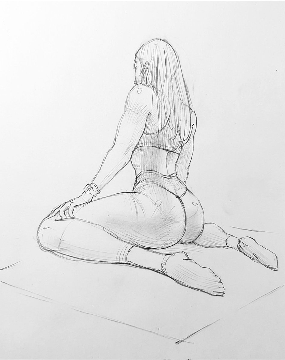 #fitnessgirls #sketch by photo <a href="/kotik_komfortik/">dasha</a>