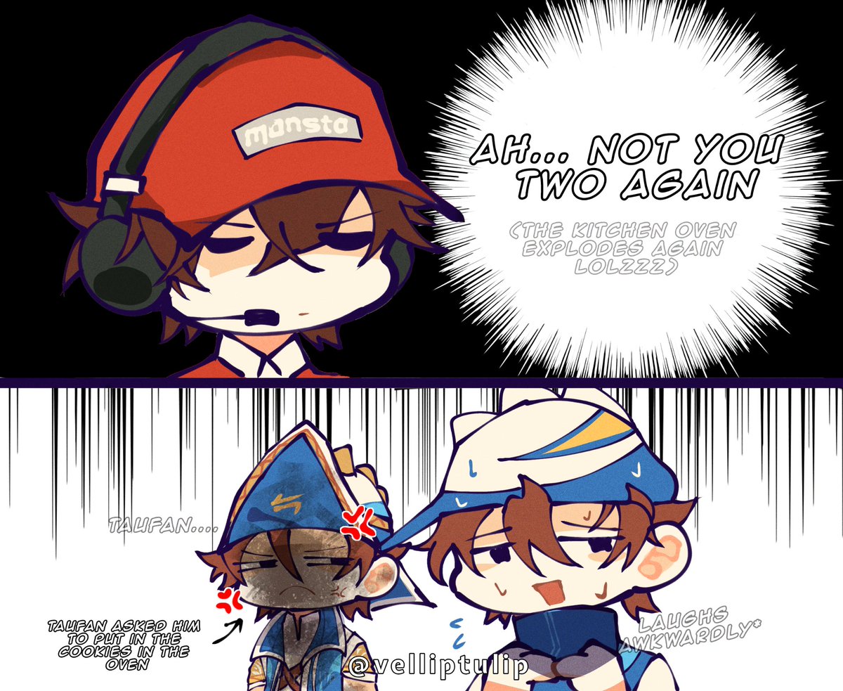 Another short comic..

The kitchen oven goes KABOOM!!💥💥💥🧍

#BoBoiBoy #boboiboyfanart