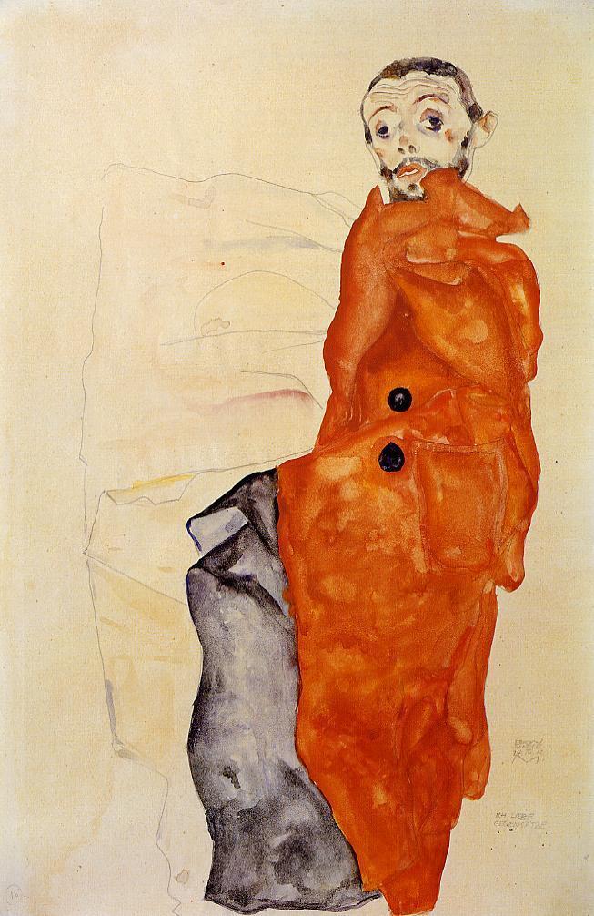 artistschiele's tweet photo. I Love Antitheses, 1912 #artbots #schiele https://t.co/33yBqxHckU