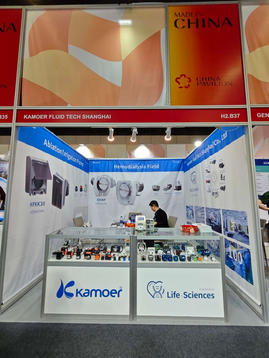 KrismileZhou's tweet photo. See U #WHX Labs Dubai Exhibition
Kamoer Booth: Hall 2 B37
#kamoer #peristalticpump #diaphragmpump #pump #micropump #exhbition #waterpump #airpump #medical https://t.co/aVOvdoXEGp