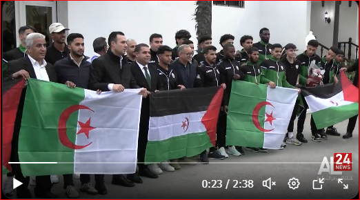 #الجزائر تستضيف منتخب جمهورية #الصحراء_الغربية الشقيقة 

إجراء مباراة دولية إستعراضية هذا الاسبوع في ملعب #نيلسون_مونديلا بحضور شخصيات عالمية سياسية ورياضية داعمة للشعب الصحراوي 🇪🇭✌️...

يُتبع...