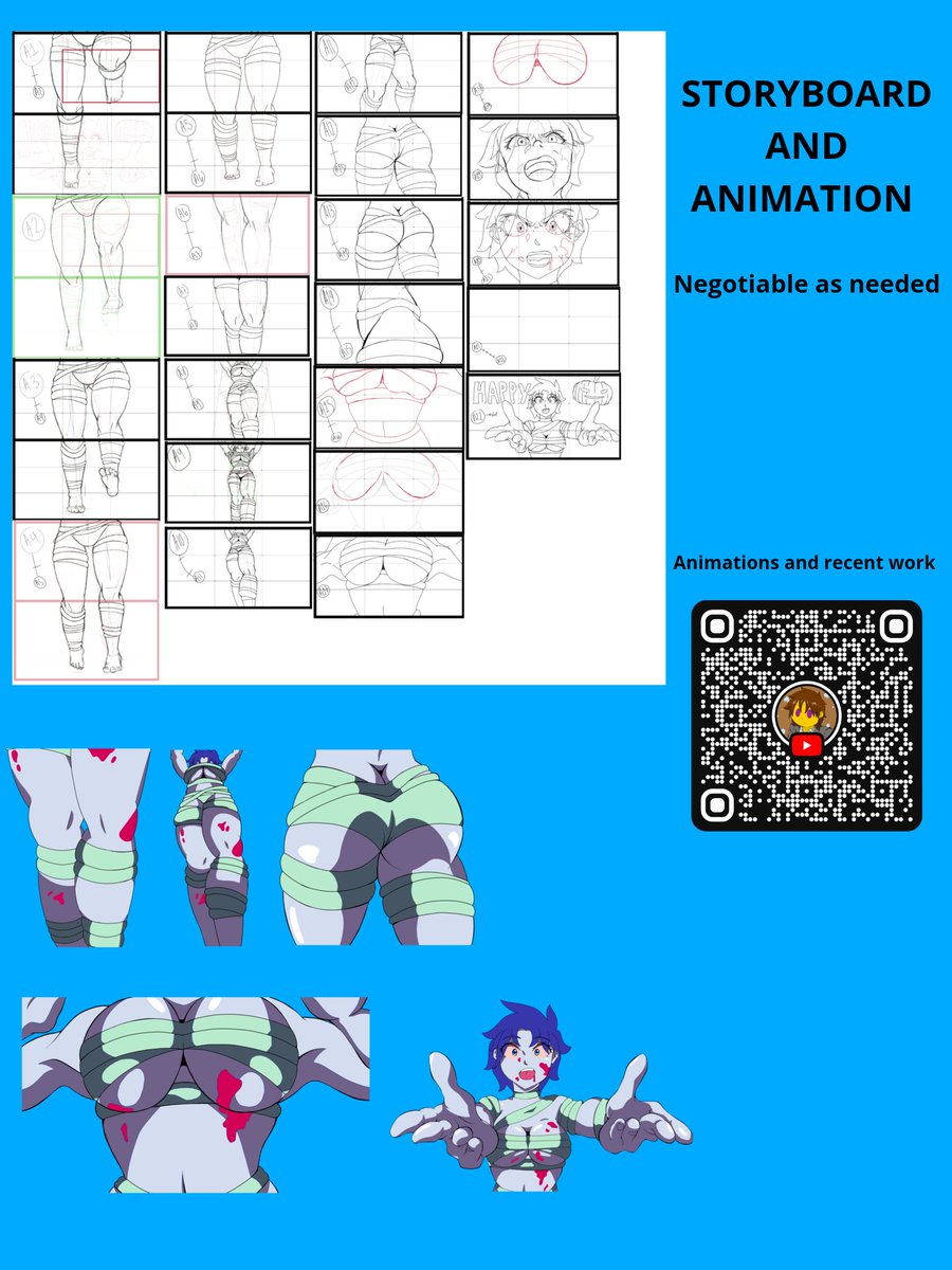 Nick (• ▽ •;) COMMS OPEN tweet media