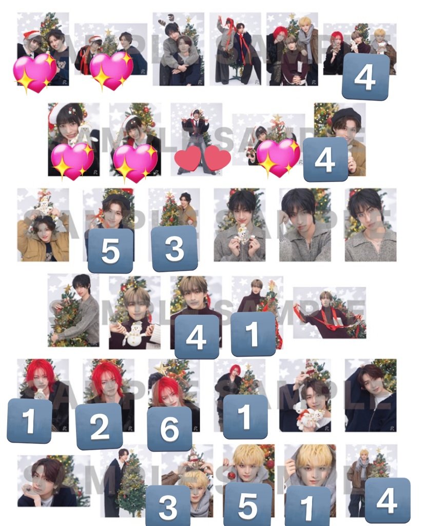 交換希望】 龍宮城 クリスマス フォトセット Christmas Special Photo