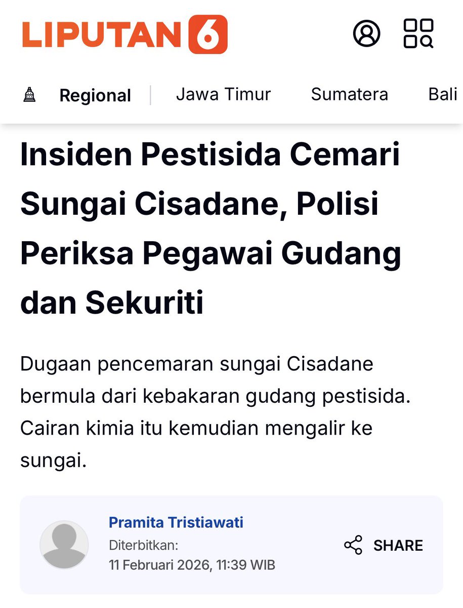 Selamat siang <a href="/KemenLHK/">Min Env & Forestry</a> <a href="/KLH_BPLH/">KemenLH_BPLH</a> 
Semoga orang kecil kelas bawah tidak di kambing hitamkan…