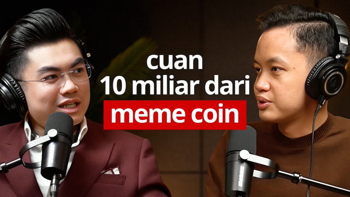 🚨 BUAT KALIAN TRADER CRYPTO KHUSUSNYA MEMECOIN, WAJIB BANGET DENGERIN PODCAST SAMUEL CHRIST BARENG BEVAN!

Bayangin, di umur 20 tahun net worth-nya sudah jutaan dollar (USD!).

Gua rangkumin beberapa "Alpha" yang bisa kita pelajari dari dia 👇

1. "Grinding" itu perlu, jangan