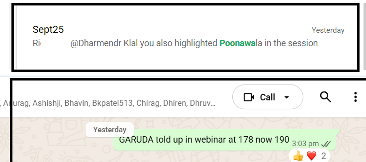 TrendTrader85's tweet image. Few other setup we discussed in last sunday's webinar were

#POONAWLA :  this week 16% up 

#GARUDA : 200+ from 178 #stockmarket

If You are an old member can join the groups 

FEE : 15 K