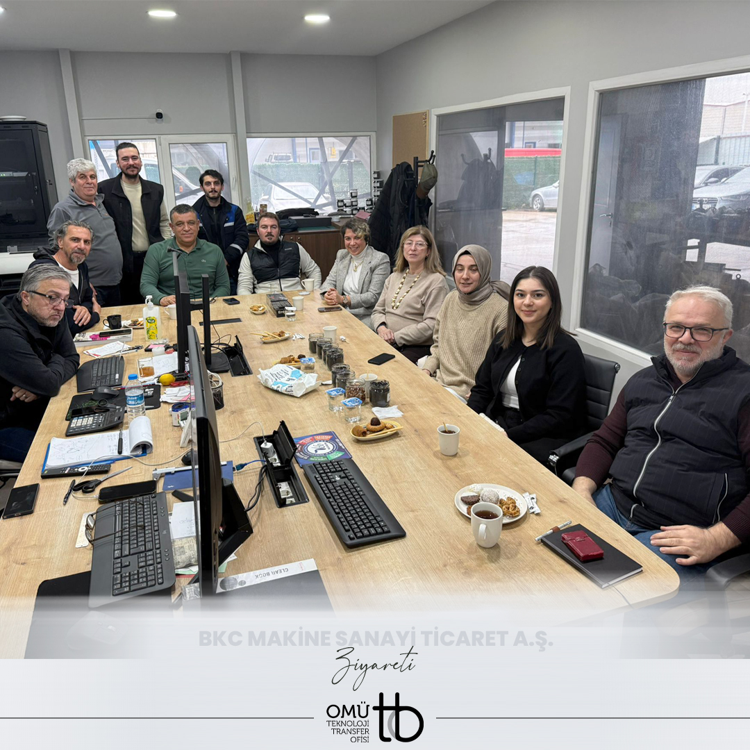 BKC Makine Sanayi Ticaret A.Ş. ile Proje İş Birliği ve Akademik Danışmanlık Görüşmesi Gerçekleştirildi

Haber Detayları: omutto.com/haber/bkc-maki…

#OMÜTTO
#OndokuzMayısÜniversitesi
#ÜniversiteSanayiİşBirliği
#ArGe
#AkademikDanışmanlık
#ProjeGeliştirme
#TeknolojiTransferi