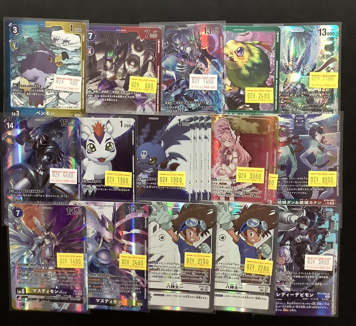 👾デジモンカード販売情報👾 ショーケースに『ホメロス』『結城ダン