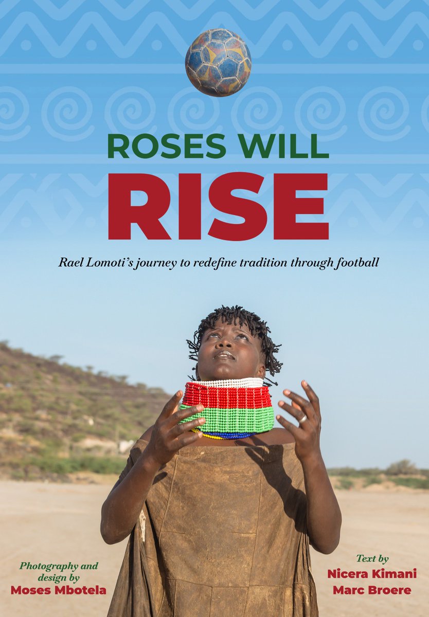 roseswillrise_'s tweet photo. Can a football pitch change a girl's future? ⚽️
🌹 Roses Will Rise tells the true story of the Desert Roses, a team from Turkana, Kenya, tackling early marriage and inequality through the beautiful game. 

📖 Get the book: https://t.co/yyHTgMztxn

#roseswillrise #womeninfootball https://t.co/3AWbS8fG5r