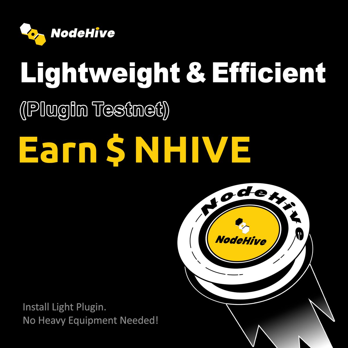NodeHive_X's tweet photo. ๐ข Looking for testnet plugin operators!
Run a module โ complete a task โ receive $NHIVE score
๐ป No heavy mining
๐ฑ Just smart edge work
#NodeHive #PluginTestnet #DePINMining #InfraIncentives https://t.co/nc9dMCsH5n