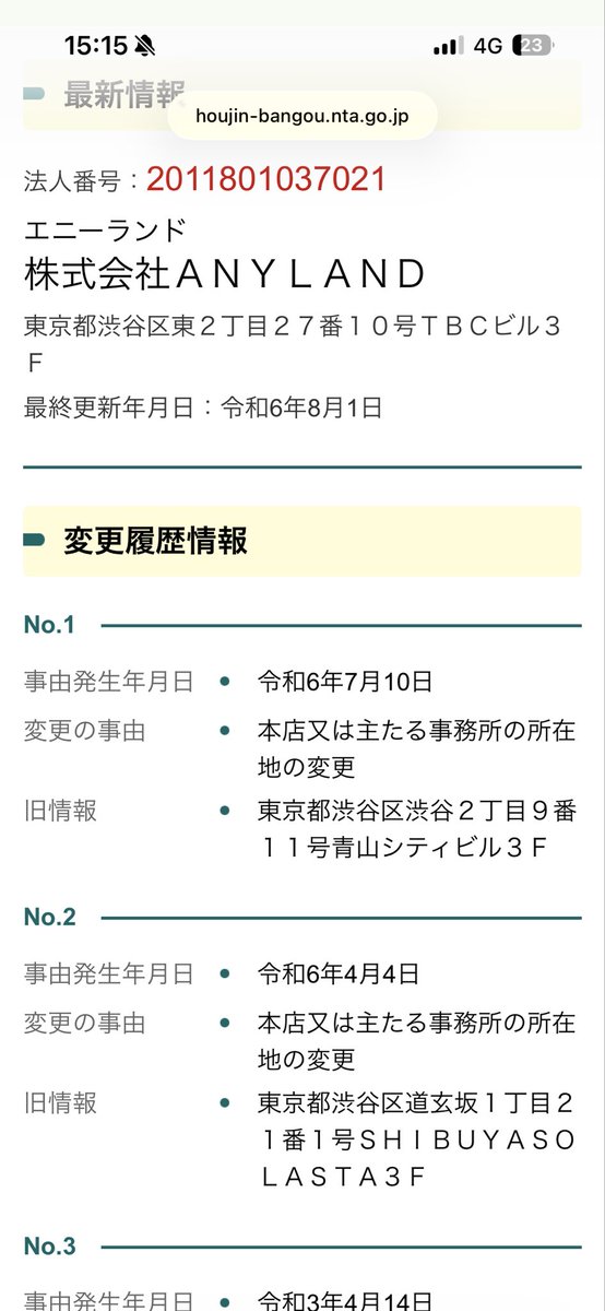 di7osaur's tweet photo. 鶴房のFCの運営会社、
令和1年にできてるからもともと準備してた？？ https://t.co/BA2u33RYN7
