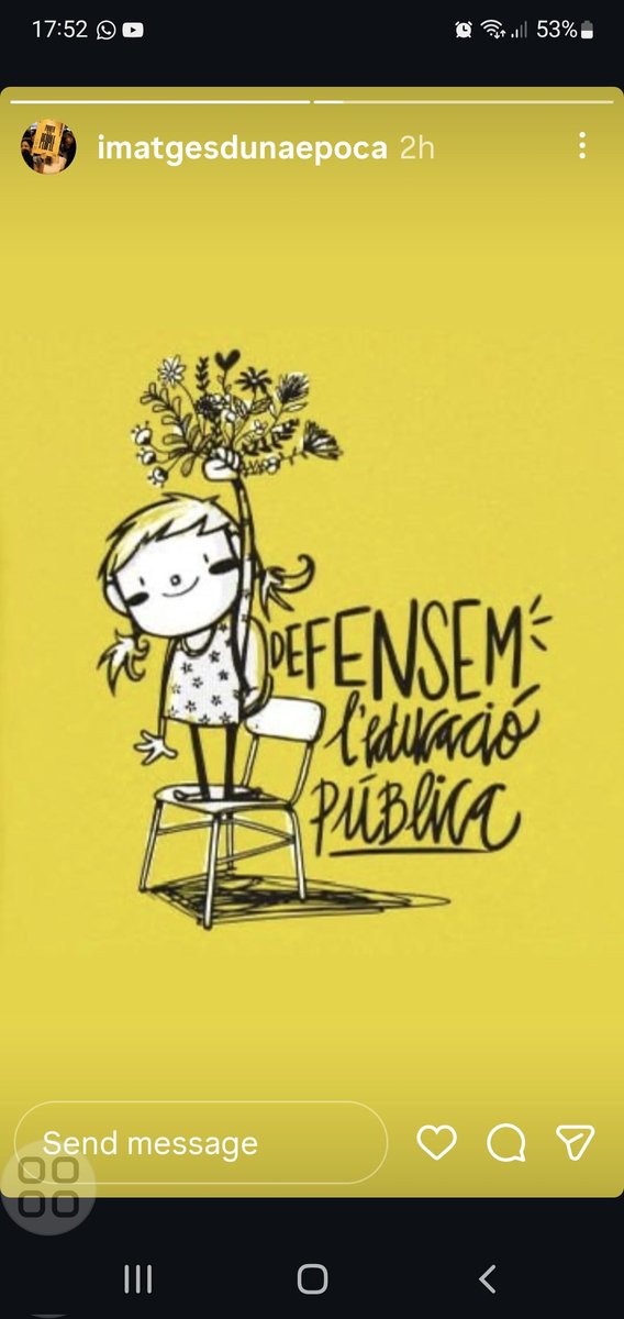 Game Over
Prou Apedaçar
Cal replantejar
#11FEducacioEnLluita