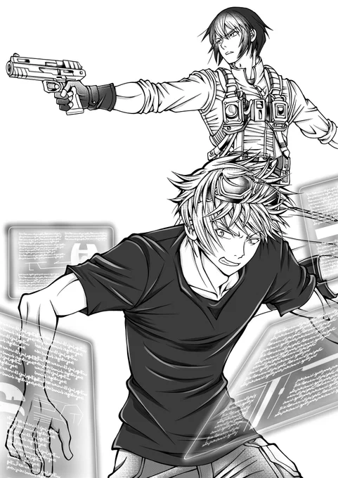 節操なく過去(和装)と近未来(洋装)を行ったり来たりしてます。
ジャンルの切り替えをしてるように見えるかもですが、正確には切り替え(シフト)できてるのではなく、前描いたイラストを忘れる(初期化される)から、一からまた次を唸って描くという体たらくです😱
#オリジナルイラスト 