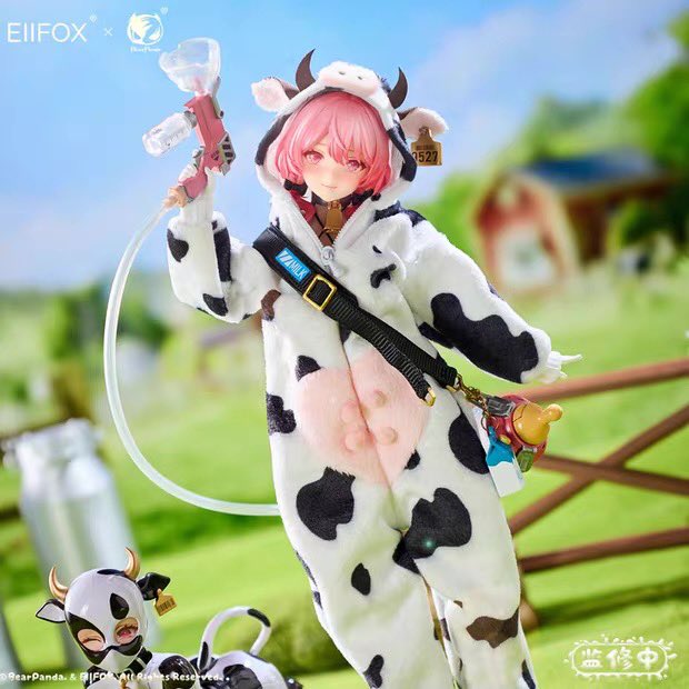 予約前受金】Eiifox&Bearpanda 熊熊社 牛娘『MOMO』 1/8 Scale Action