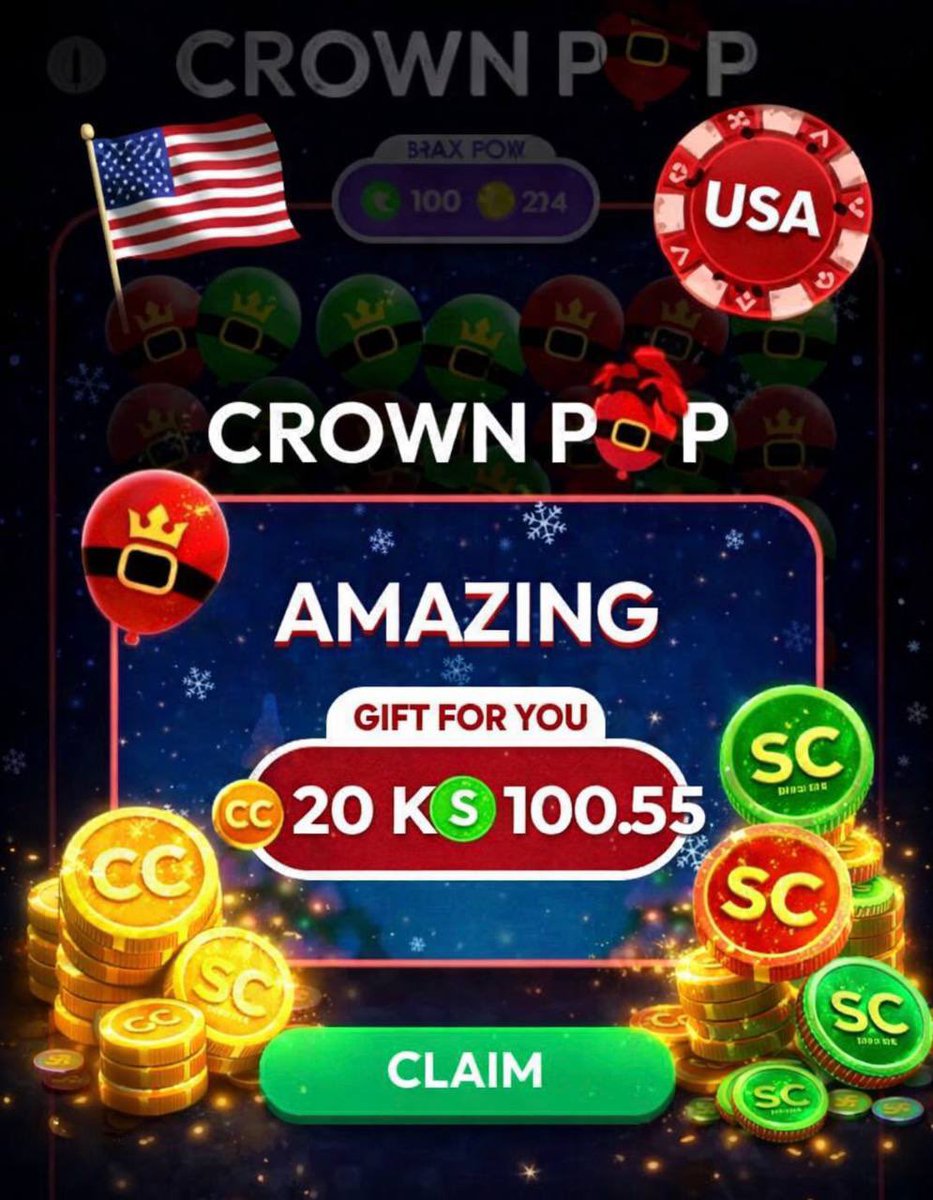 CrownCoins Casino Bonus tweet media