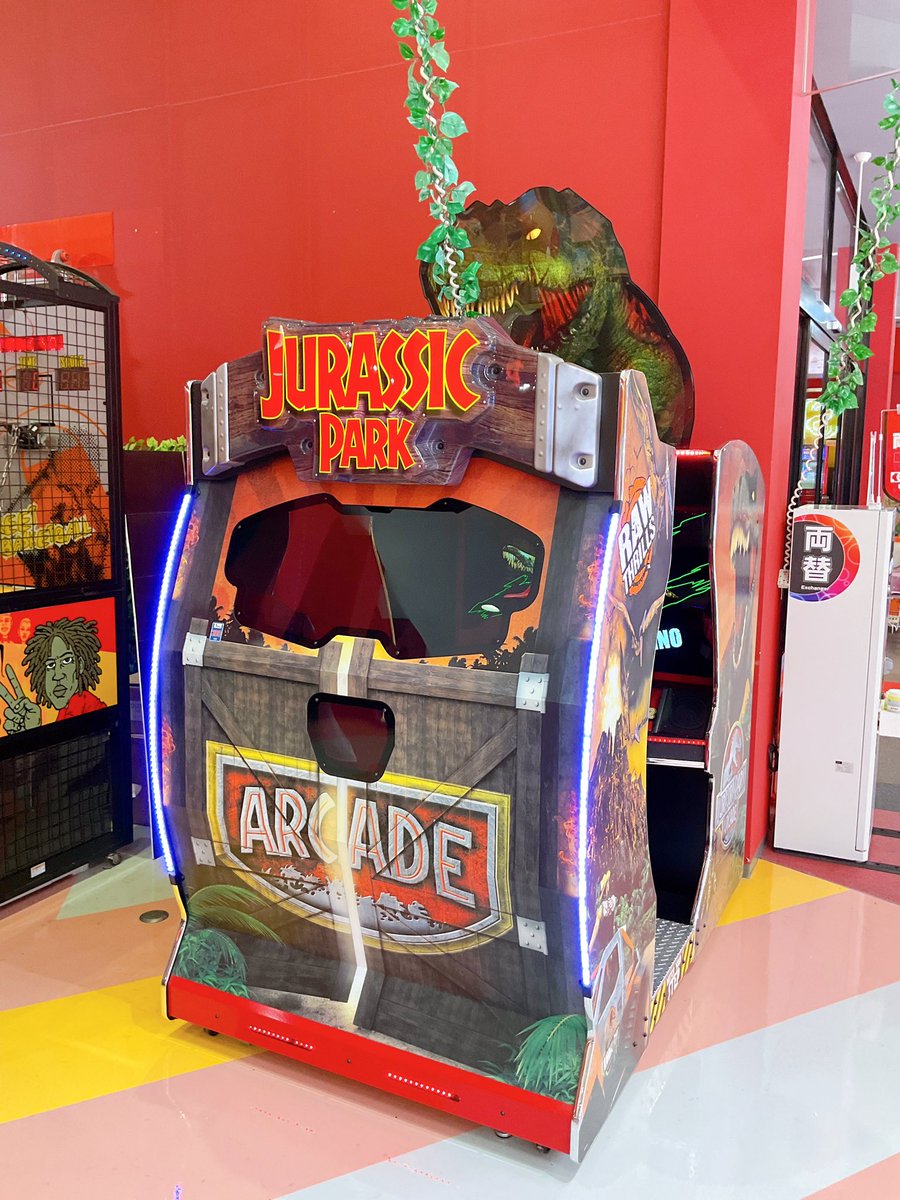 マシン稼働再開のお知らせ】 長らくお待たせしました！ ジュラシック