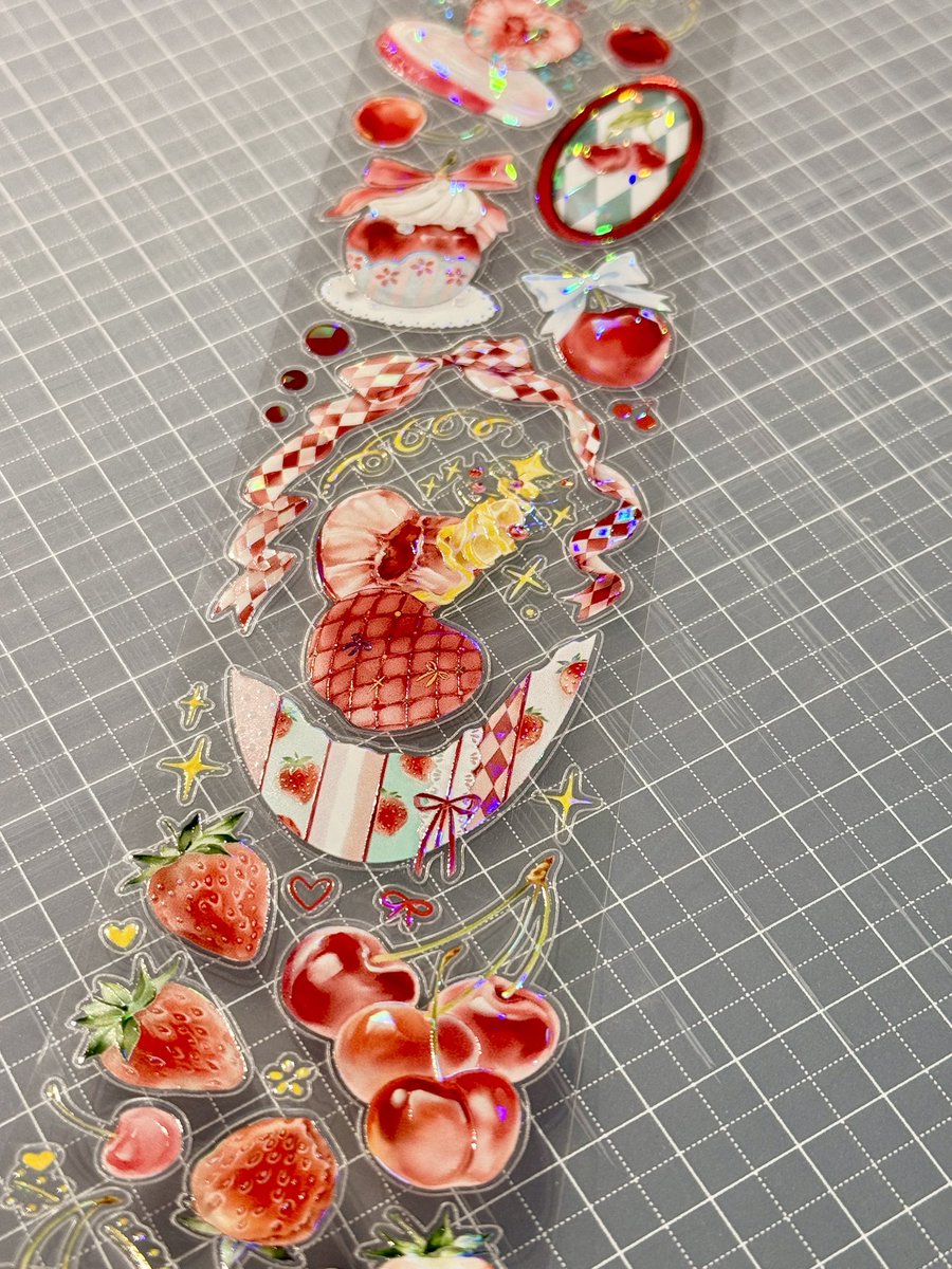 こちらも前回即完売の再入荷です(*ˊ˘ˋ*) つやっつやのフルーツが可愛い