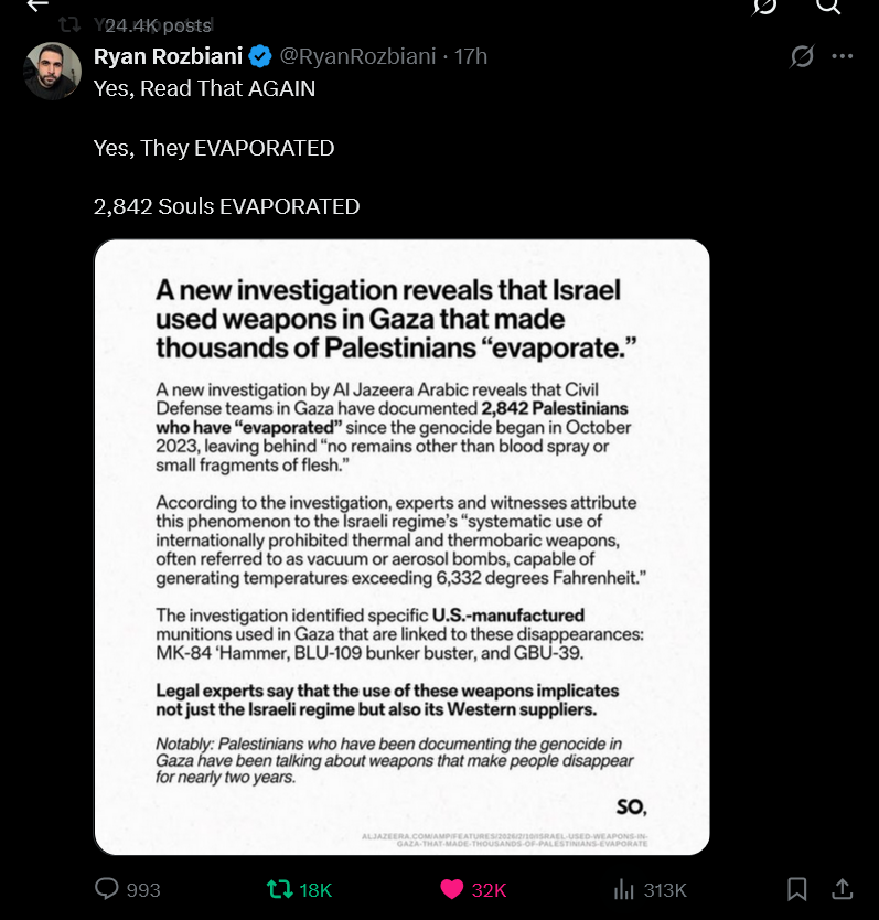 KolinskiRobert's tweet photo. @__Lewica Czy ten syjonistyczny wycieruch i donosicielka na Polaków @AM_Zukowska wspomniała coś może o żydowskich oprawcach Polaków, Palestyńczyków i np. tym ludobójcy Netanyahu? Jaki ma stosunek do tego zbrodniarza i terrorystycznego 🇮🇱, ten załgany a pazerny kocmołuch? #tePytania; ☠️⚡️ https://t.co/HFB6VNOjKo