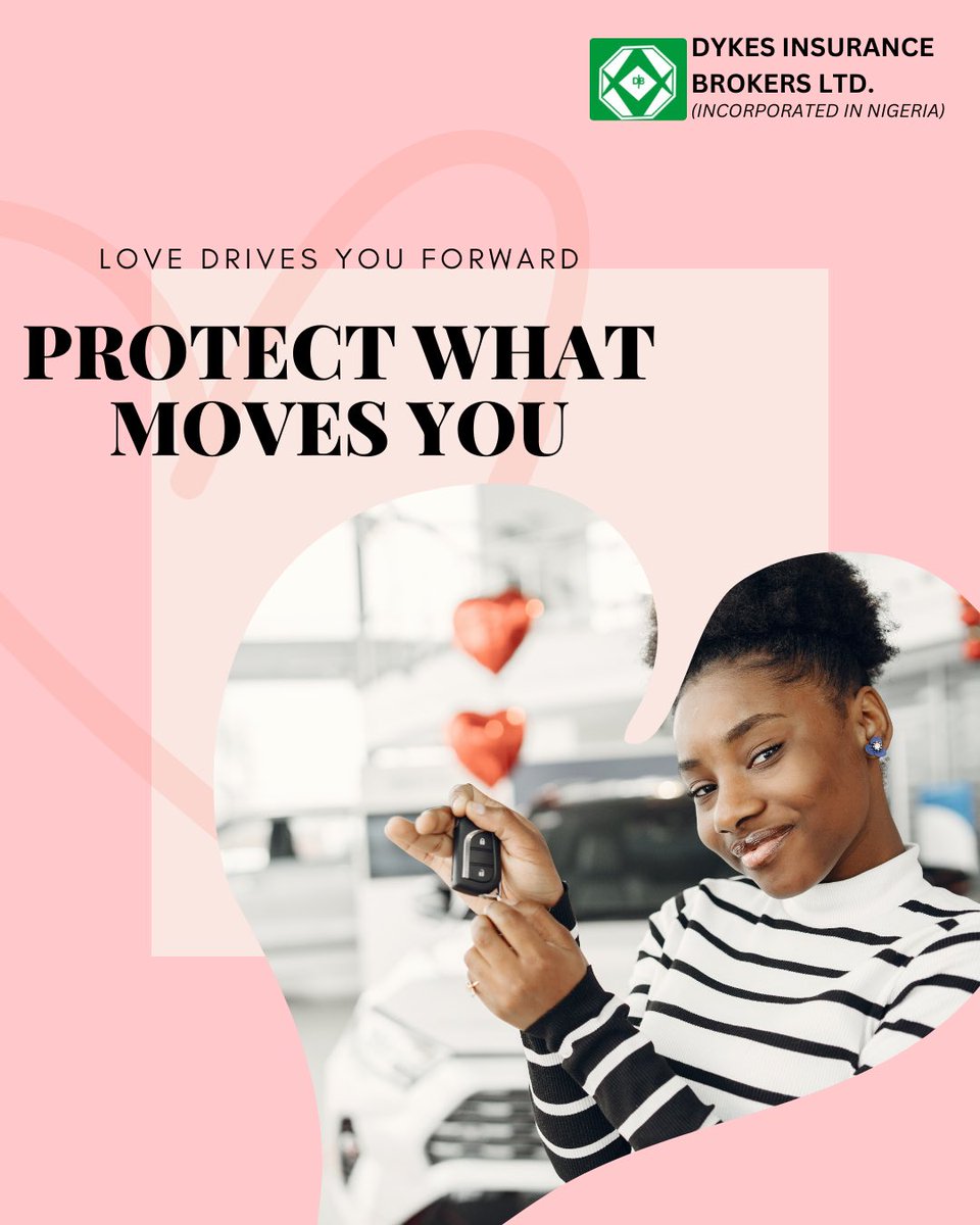 Dykesinsbrokers's tweet photo. Love drives you forward, insurance keeps you safe along the way. Protect what moves you 😊💕. Contact us today for your motor insurance.❤️🚗

#MotorInsurance #LoveAndSafety #DriveProtected #ValentinesCover #InsureWithCare https://t.co/2j6JQV7IVh