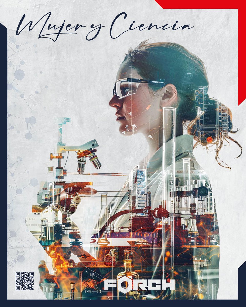 ¡𝑷𝒐𝒓 𝒎á𝒔 𝒎𝒖𝒋𝒆𝒓𝒆𝒔 𝒚 𝒏𝒊ñ𝒂𝒔 𝒆𝒏 𝒍𝒂 𝒄𝒊𝒆𝒏𝒄𝒊𝒂 🔍🧪🔬!
Hoy, en FÖRCH, celebramos el #DíaInternacionaldelaMujerylaNiñaEnLaCiencia 👩‍🔬 y queremos reconocer y agradecer la gran labor de todas las mujeres que impulsan el conocimiento 🧠 y la innovación.
Este día