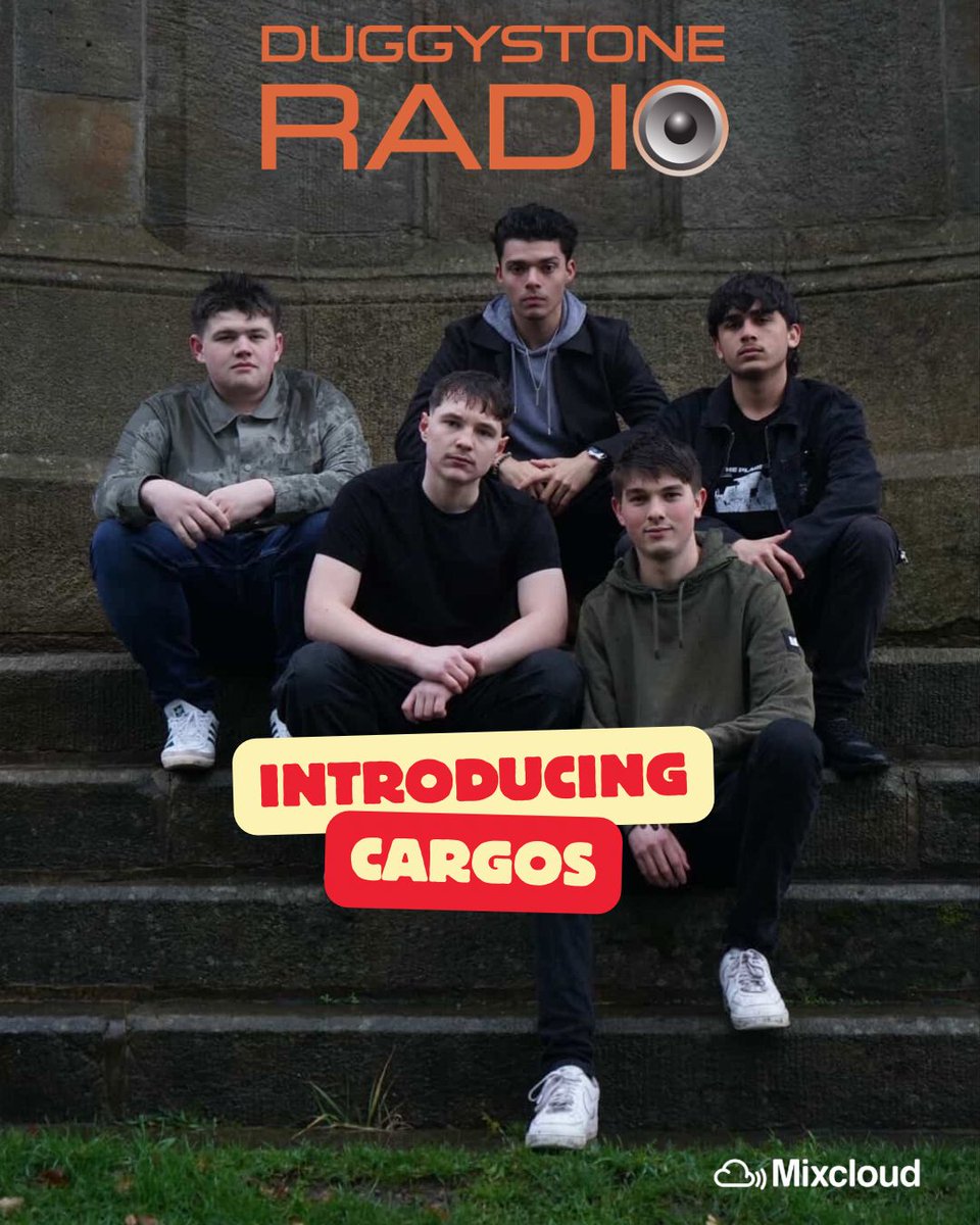 DuggysAtomic's tweet image. Tonight's Interview with emerging band #CARGOS from #Sheffield

Talking new track, gigs and 2026

Mixcloud.com/live/duggyston… 
@duggystoneradio @J4nys
@webelievemusic 
@BigG_Mgmt_PR 
@ITHERETWEETER1 🫶☕️🍪