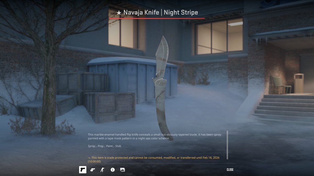 🎁 Navaja Knife | Night Stripe FT ($70)

➡️ TO ENTER:

✅ Follow me &amp; <a href="/elfanta_/">elfanta</a> + <a href="/elfantarewards/">elfanta.com</a>
✅ Retweet
✅ Join discord.gg/MmSk2EJHWT (show proof)

⏰ Giveaway ends in 72 hours!