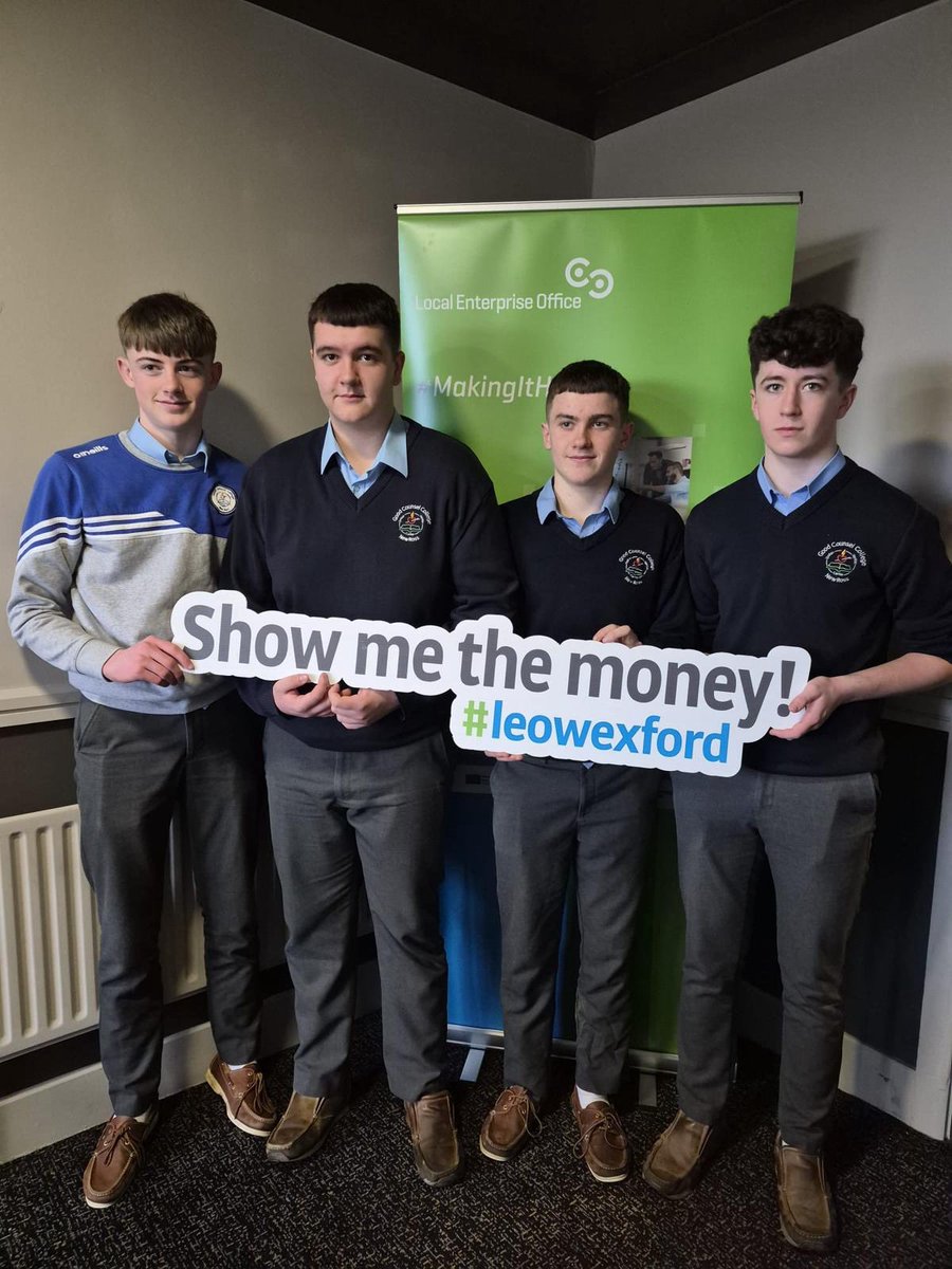 GCC_NewRoss's tweet photo. Our TY Enterprise teams are competing today in the County Final of the Student Enterprise Programme 2026. Well done to all the groups for the work that got you here, and thanks to Ms. Lyng for attending with them.💡#StudentEnterpriseProgramme #TYEnterprise #wefordsep https://t.co/VJCPsjTlBD