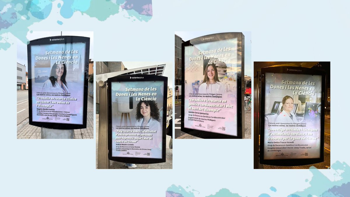 🔬 Avui, 11 de febrer, és el Dia Internacional de les Dones i les Nenes en la Ciència.

👩🏽‍🔬 Ens fa especial il·lusió que investigadores de l’IDIBGI s'hagin sumat a l’exposició “D.O. Girona: Les nostres veïnes, les nostres científiques”, impulsada per <a href="/Girona_Cat/">Ajuntament de Girona</a> i <a href="/univgirona/">Universitat de Girona</a> :