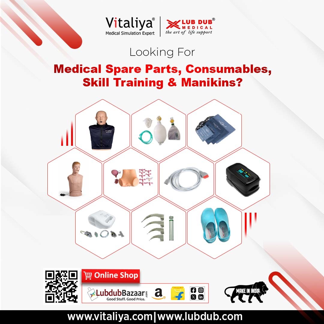 Lub_Dub_Biomed's tweet image. Because quality care begins with the right support and the right training.

#MedicalSpareParts #MedicalConsumables #BiomedicalAccessories #SkillTraining #MedicalManikins #SimulationBasedLearning #HealthcareSolutions #HospitalEquipment #BiomedicalEngineering #MedicalTraining