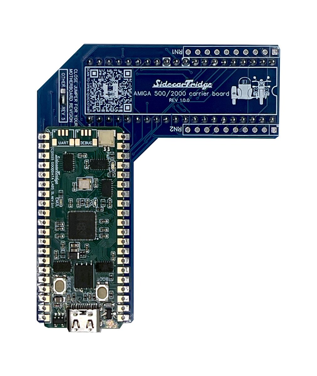 Kickstart Emulator - firmware v3.1.0 (maintenance release)

SidecarTridge Kickstart Emulator firmware v3.1.0 is out for Amiga 500 and 2000. This is an important maintenance release that address some important issues:

• Faster writes (block protocol)
• Better handling of USB