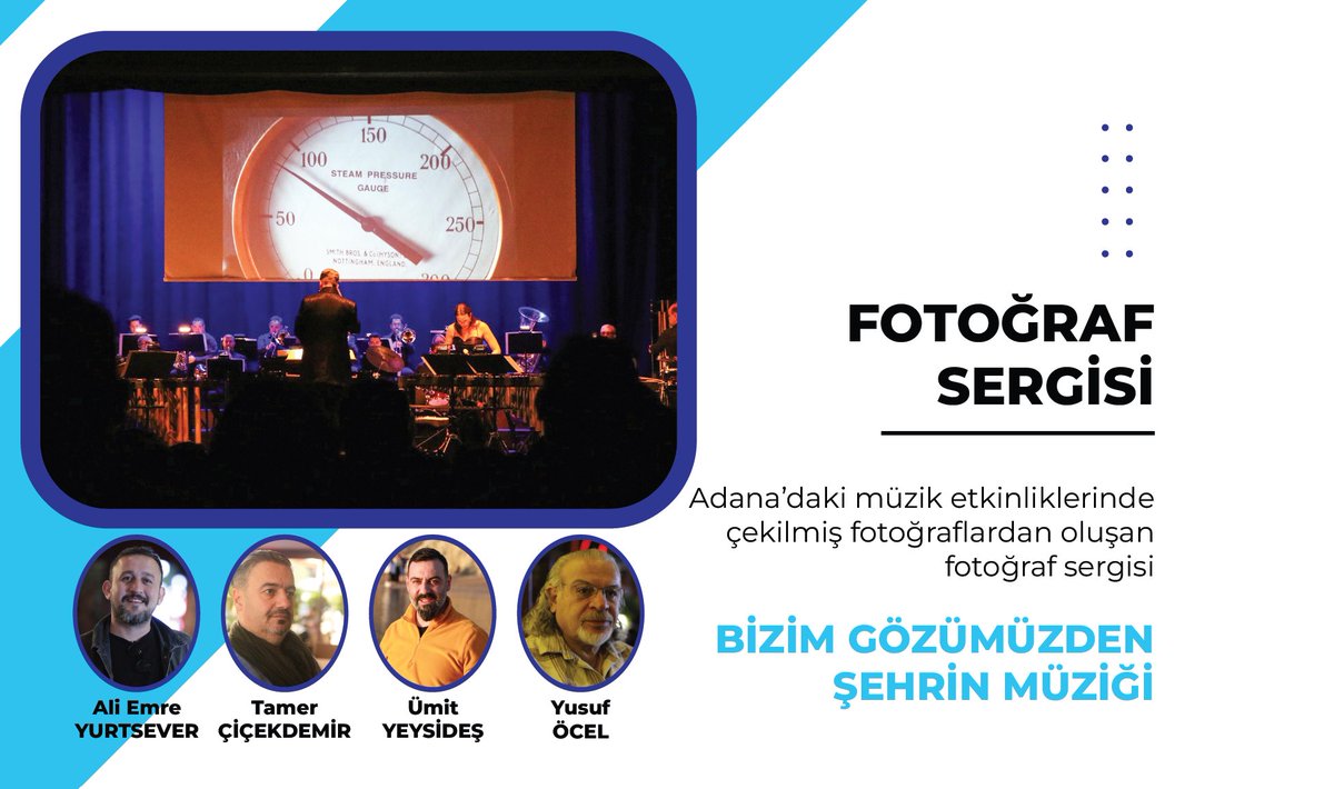 HabereGuven's tweet photo. Şehrin Ritmi Duvarlarda, Sahnede Yankı: Adana Müziği Fotoğraf ve Konserde Buluşuyor https://t.co/aKdwlw9C05 @OcelYusuf @TAMEREKDEMR 
Ali Emre Yurtsever
Tamer Çiçekdemir
Ümit Yeyisdeş 
Yusuf Öcel https://t.co/WQXZOdSpM0