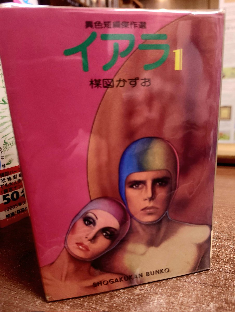 小学館文庫の異色短編傑作選『イアラ』（全5冊）。 1巻に使われてる